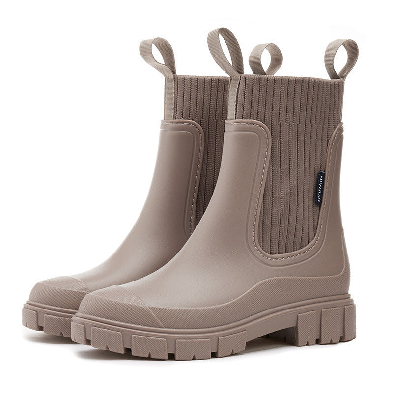 Sofía - Botines de mujer impermeables con caña elástica