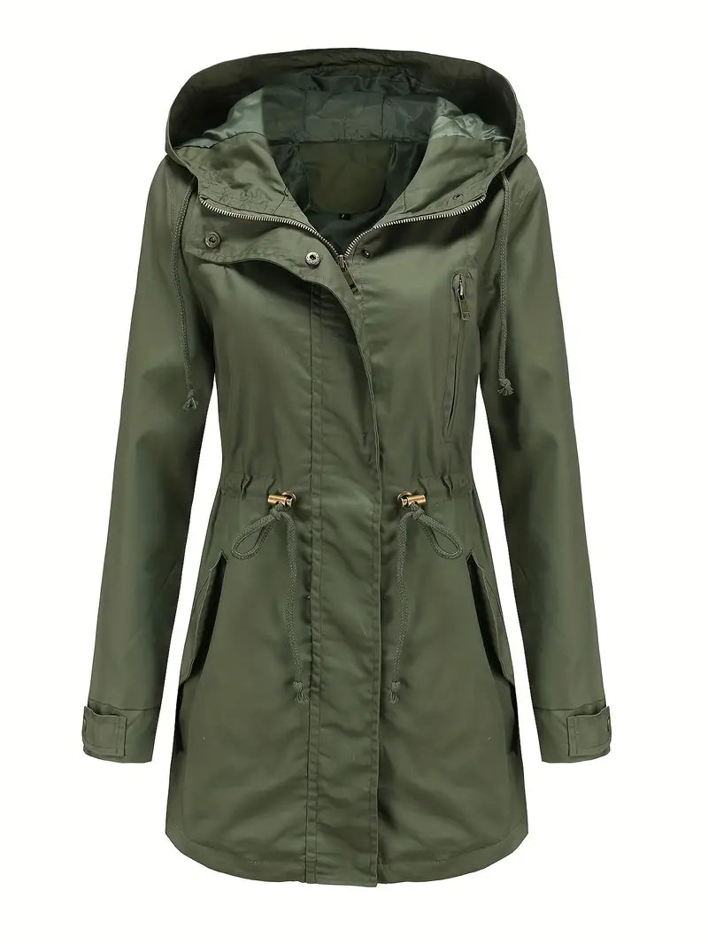 Sofia - Parka con capucha ajustable mujer