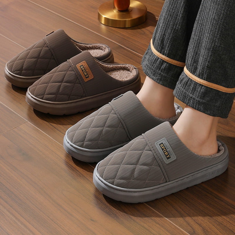 Lucas - Pantuflas de hombre acolchadas