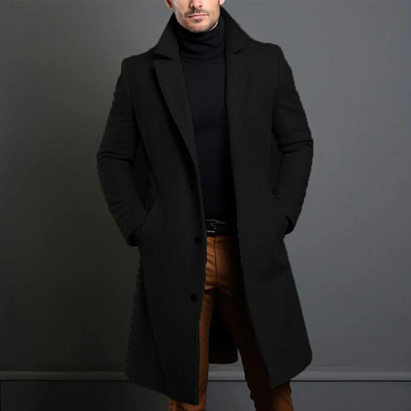 Genaro - Trench largo para hombre para la primavera