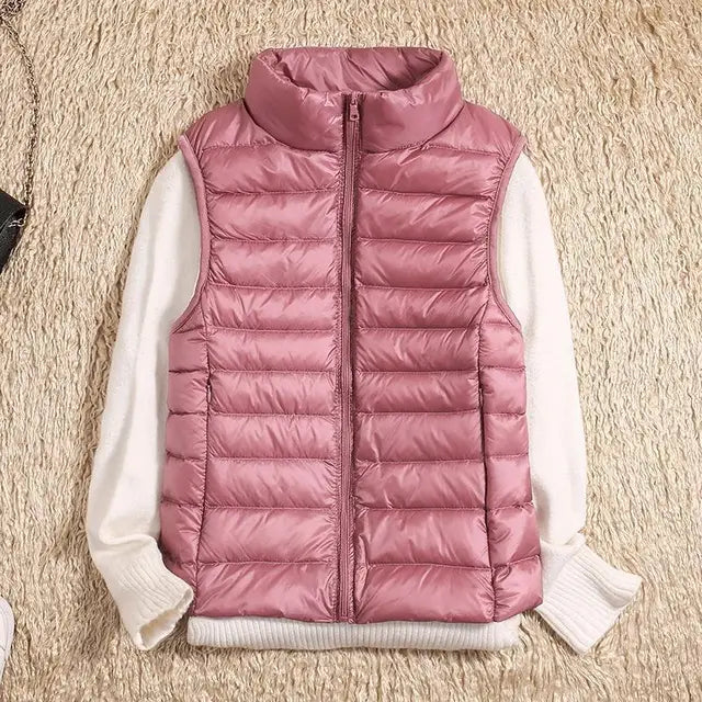 Daniela - Chaleco cashmere acolchado ligero mujer