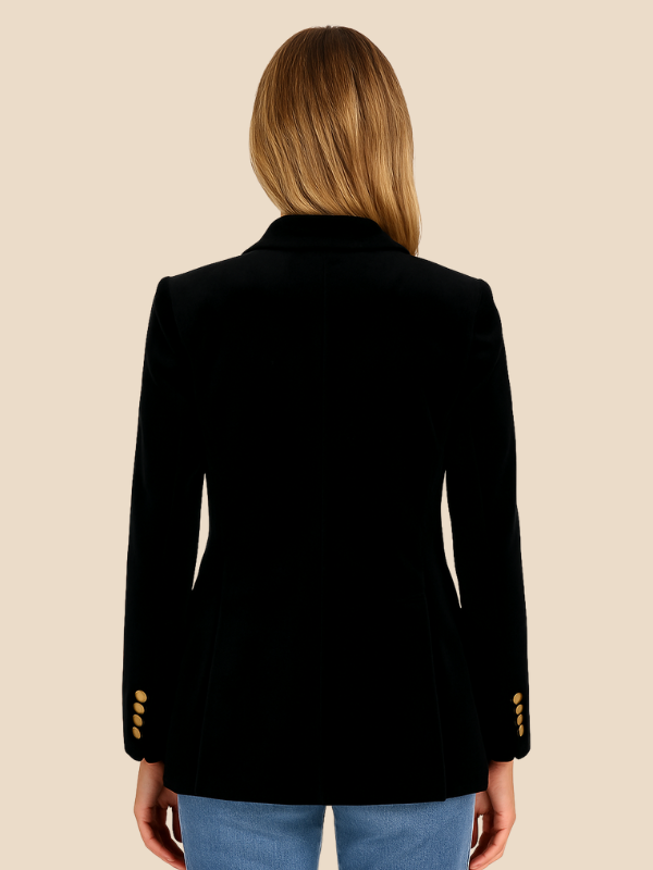 Camila - Blazer de mujer entallado con solapa clásic