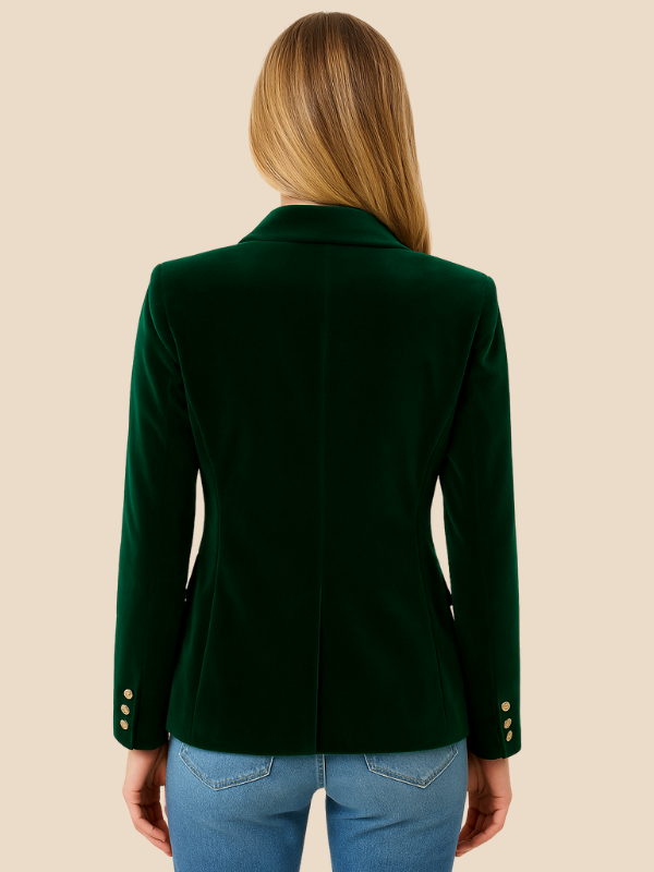 Camila - Blazer de mujer entallado con solapa clásic