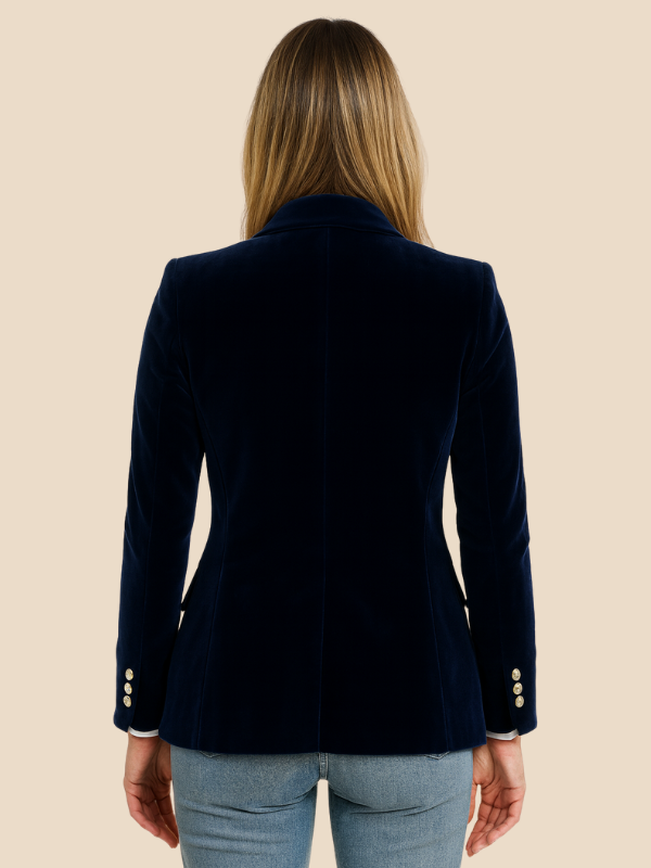 Camila - Blazer de mujer entallado con solapa clásic