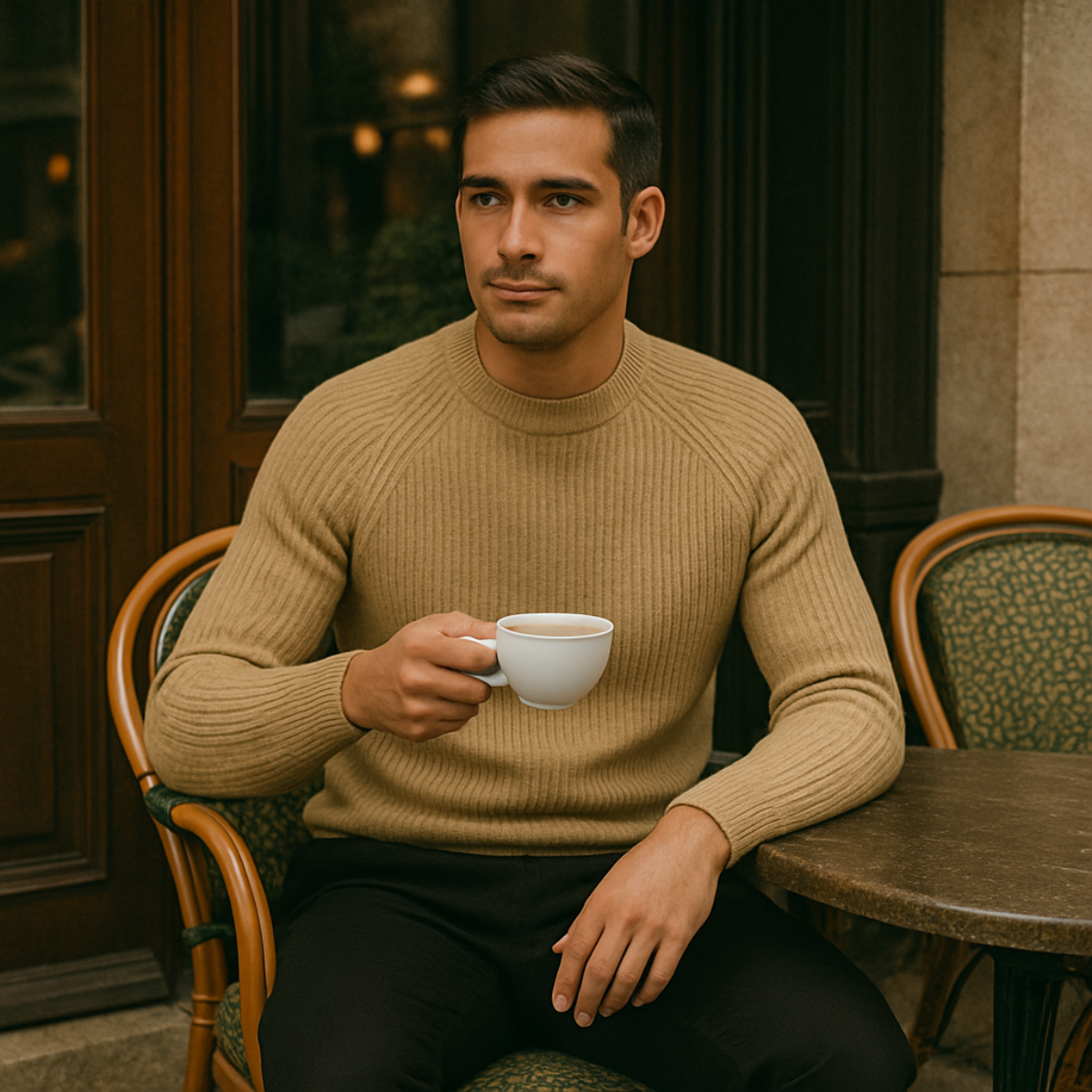 Iván – Jersey de punto grueso para hombre