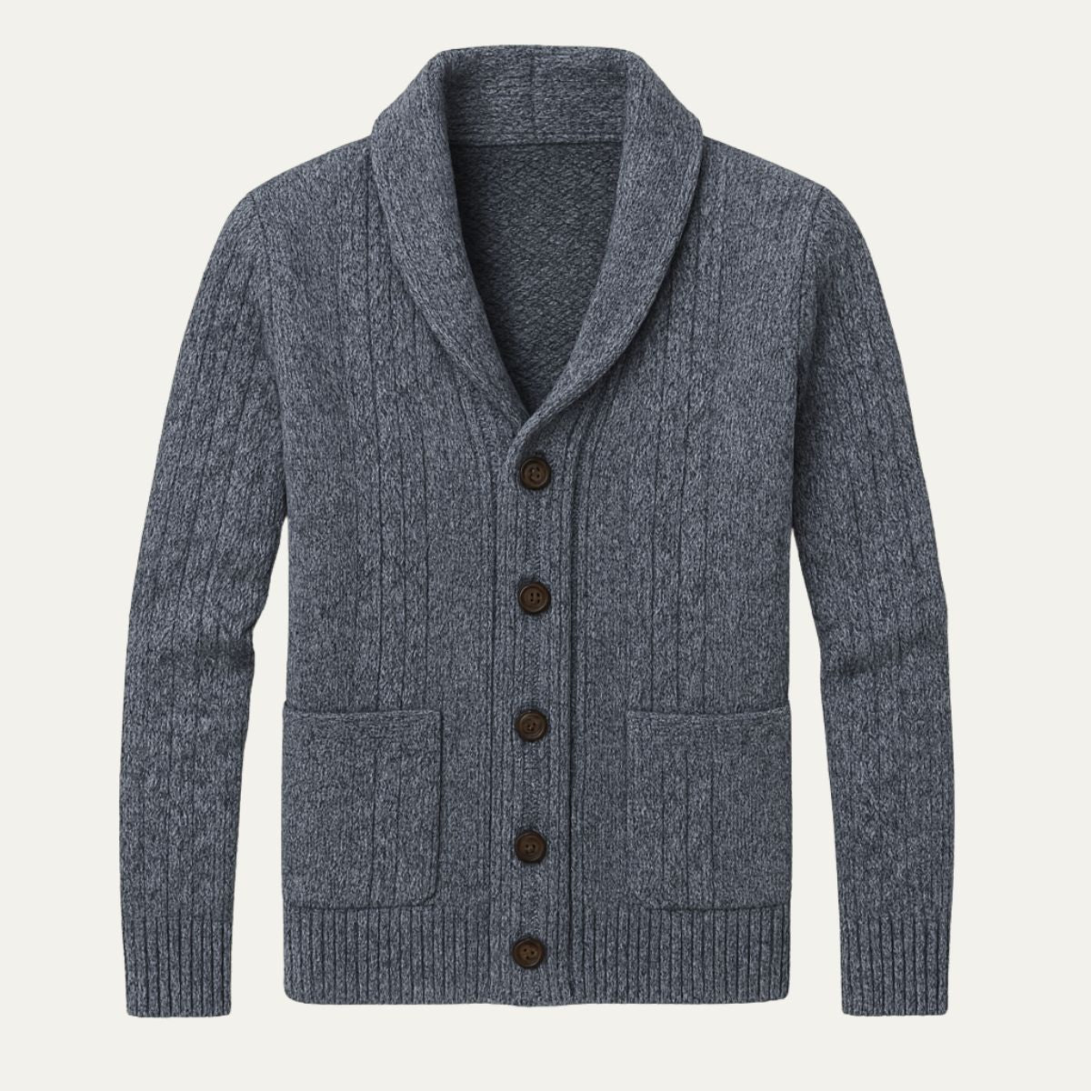 Tomás – Cárdigan de punto trenzado para hombre