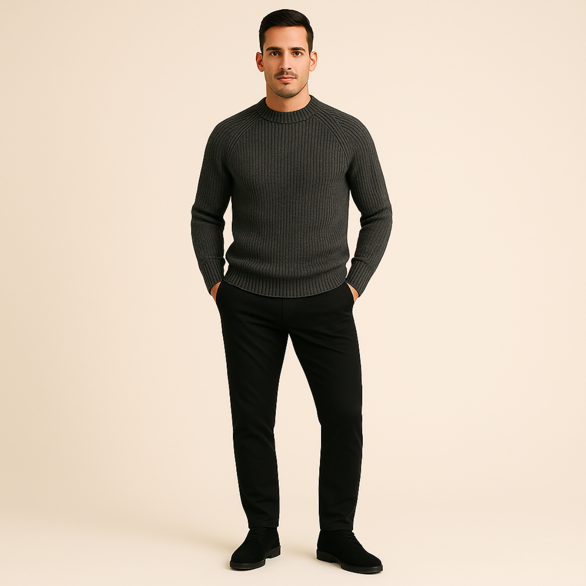 Iván – Jersey de punto grueso para hombre