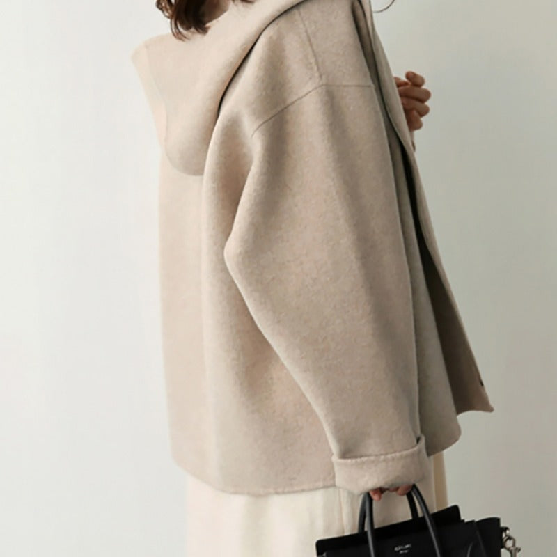 Lucía - Chaqueta de mujer con cremallera y capucha