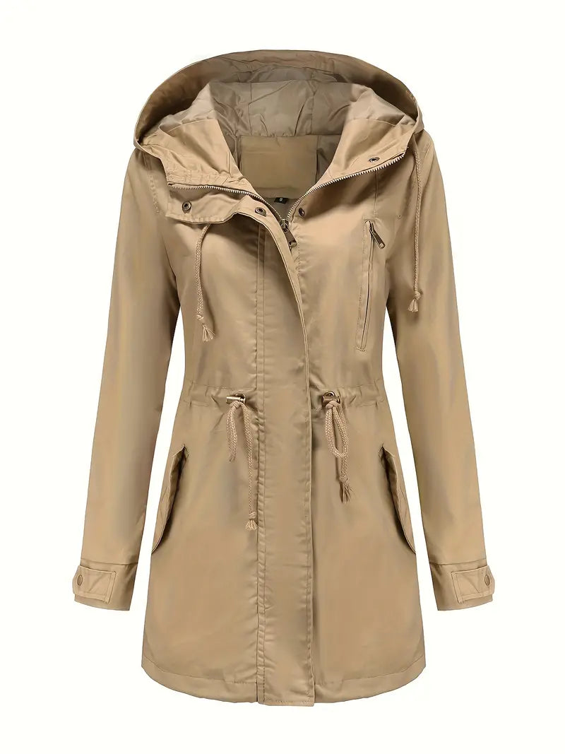 Sofia - Parka con capucha ajustable mujer