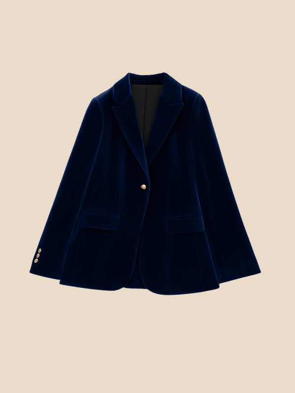 Camila - Blazer de mujer entallado con solapa clásic