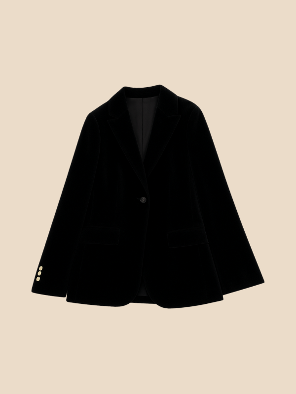 Camila - Blazer de mujer entallado con solapa clásic