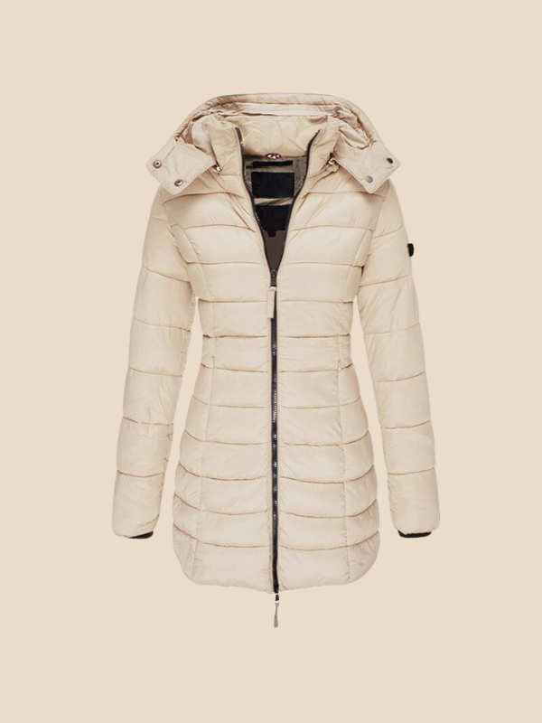 Valentina – Chaqueta acolchada de invierno con capucha para mujer
