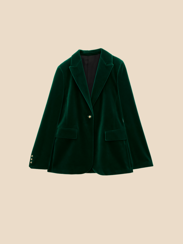 Camila - Blazer de mujer entallado con solapa clásic