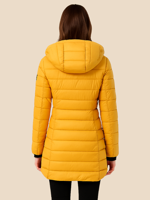 Valentina – Chaqueta acolchada de invierno con capucha para mujer