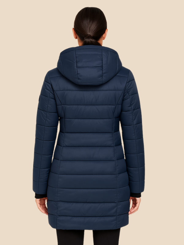 Valentina – Chaqueta acolchada de invierno con capucha para mujer