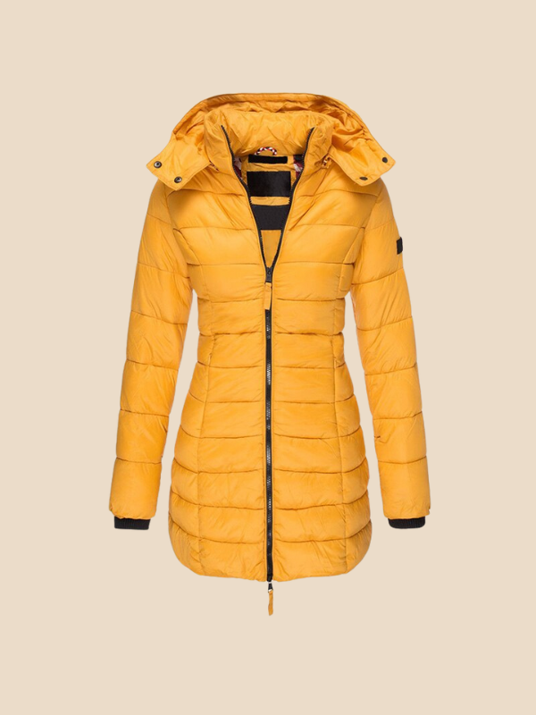 Valentina – Chaqueta acolchada de invierno con capucha para mujer