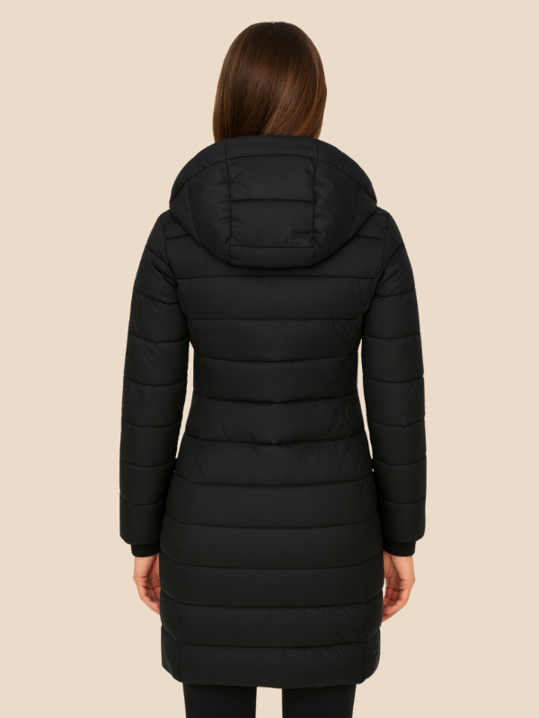 Valentina – Chaqueta acolchada de invierno con capucha para mujer