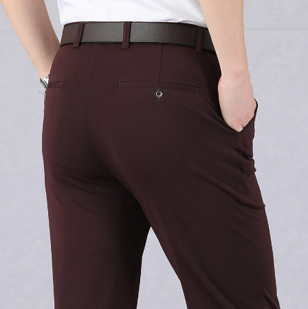 Andrés - Pantalón de hombre de vestir corte slim fit