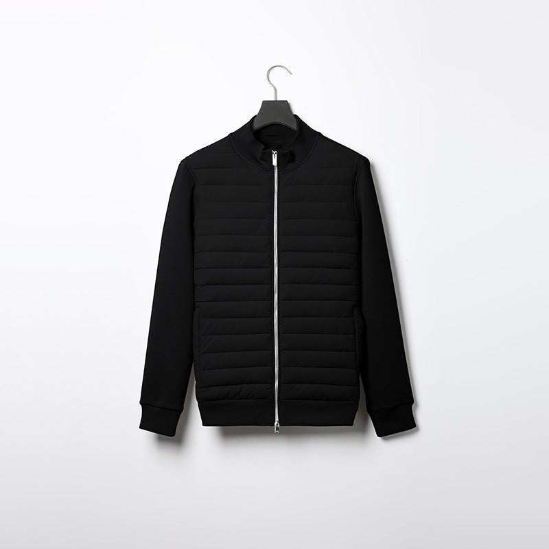 Lucas - Chaqueta de hombre acolchada ligera con cremallera frontal
