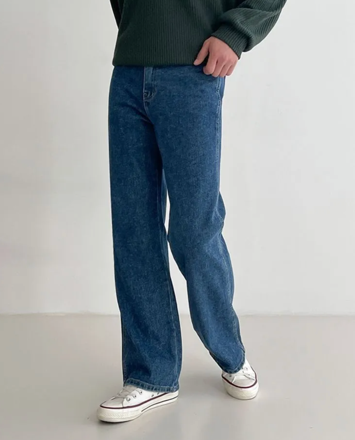 Adrián – Jeans de corte ancho para hombre