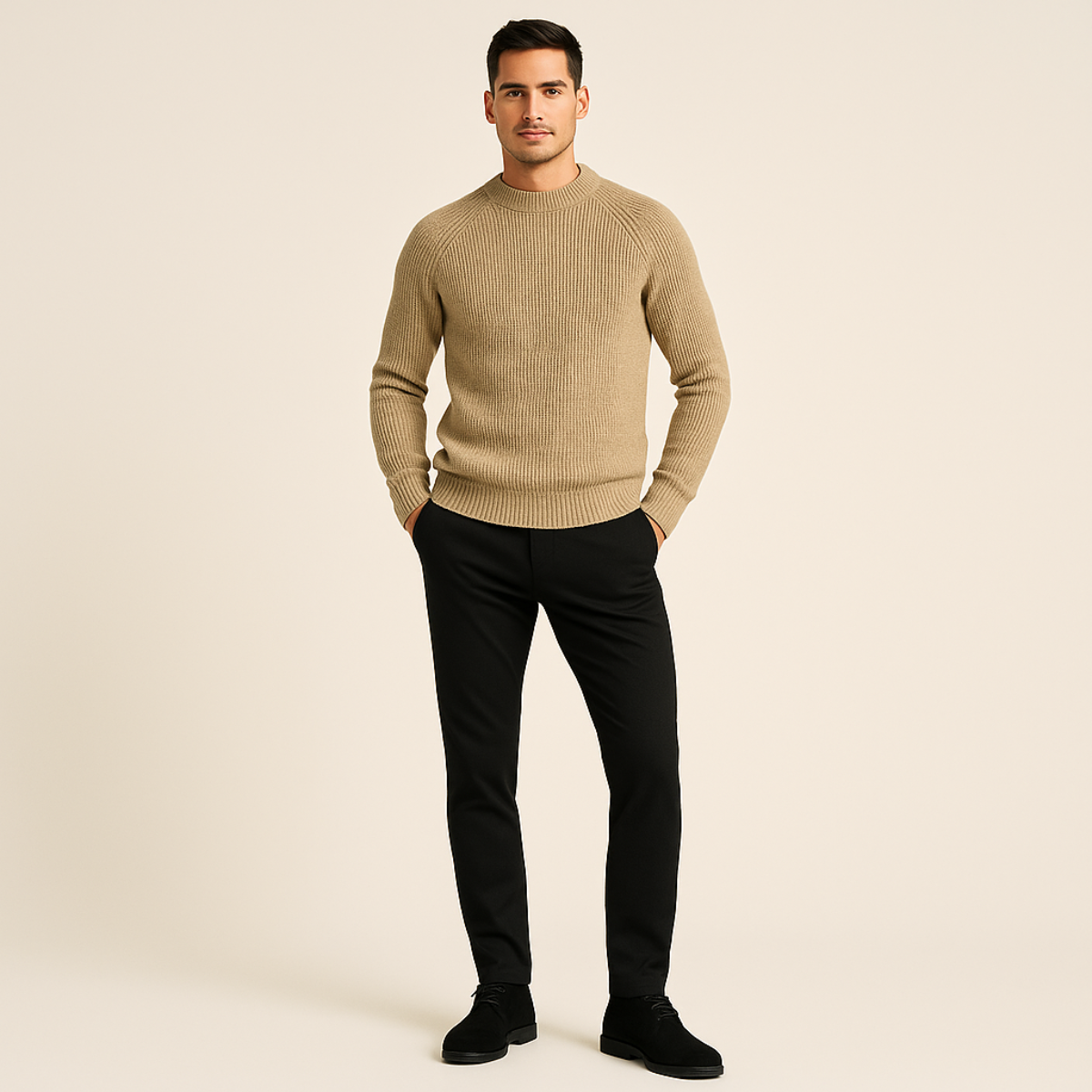 Iván – Jersey de punto grueso para hombre