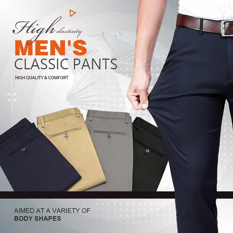 Andrés - Pantalón de hombre de vestir corte slim fit