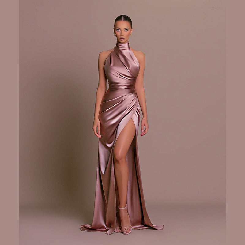 Pilar | Versátil Vestido Largo Sin Mangas Cuello Otoño