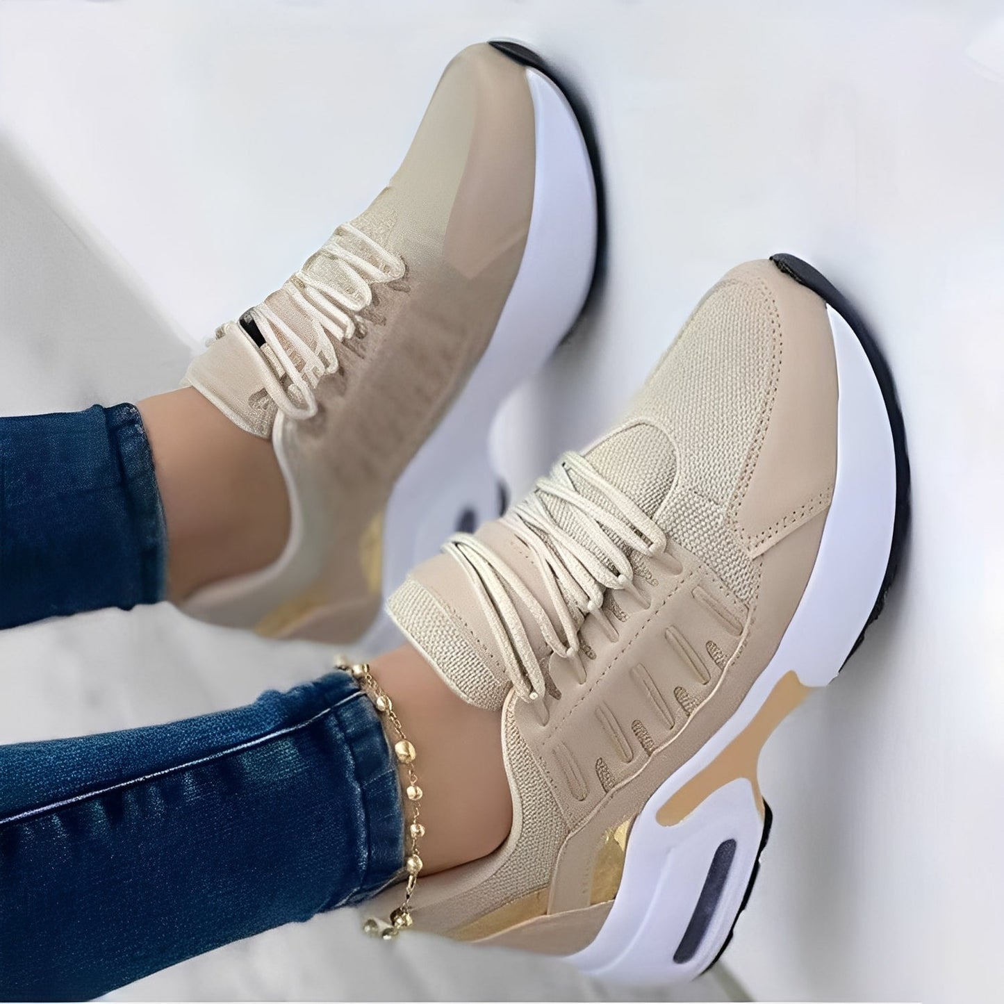 Sofía - Zapatillas de mujer deportivas con plataforma