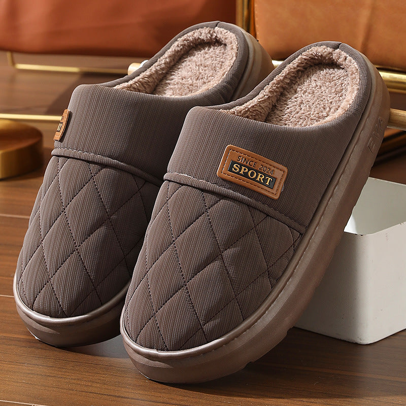 Lucas - Pantuflas de hombre acolchadas
