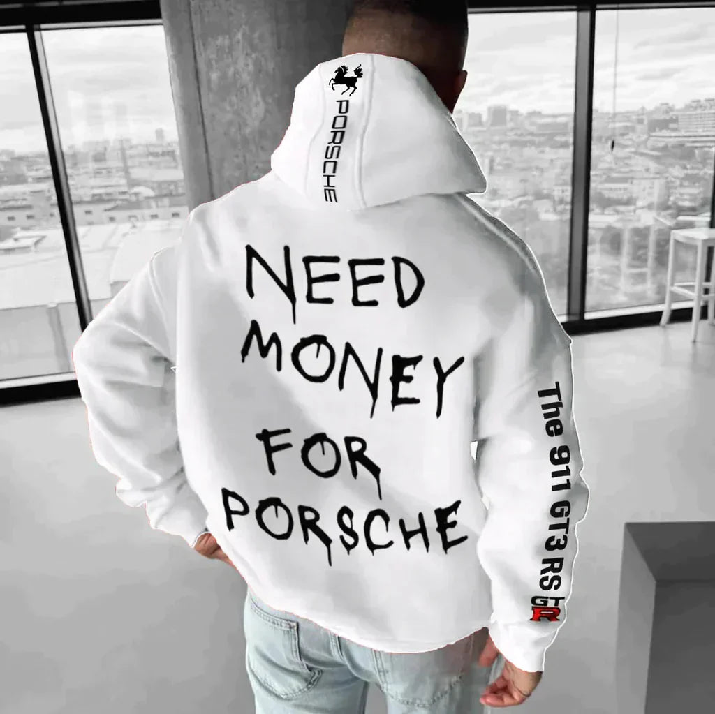 Mateo - Sudadera con capucha unisex diseño coche deportivo