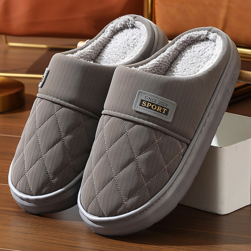 Lucas - Pantuflas de hombre acolchadas