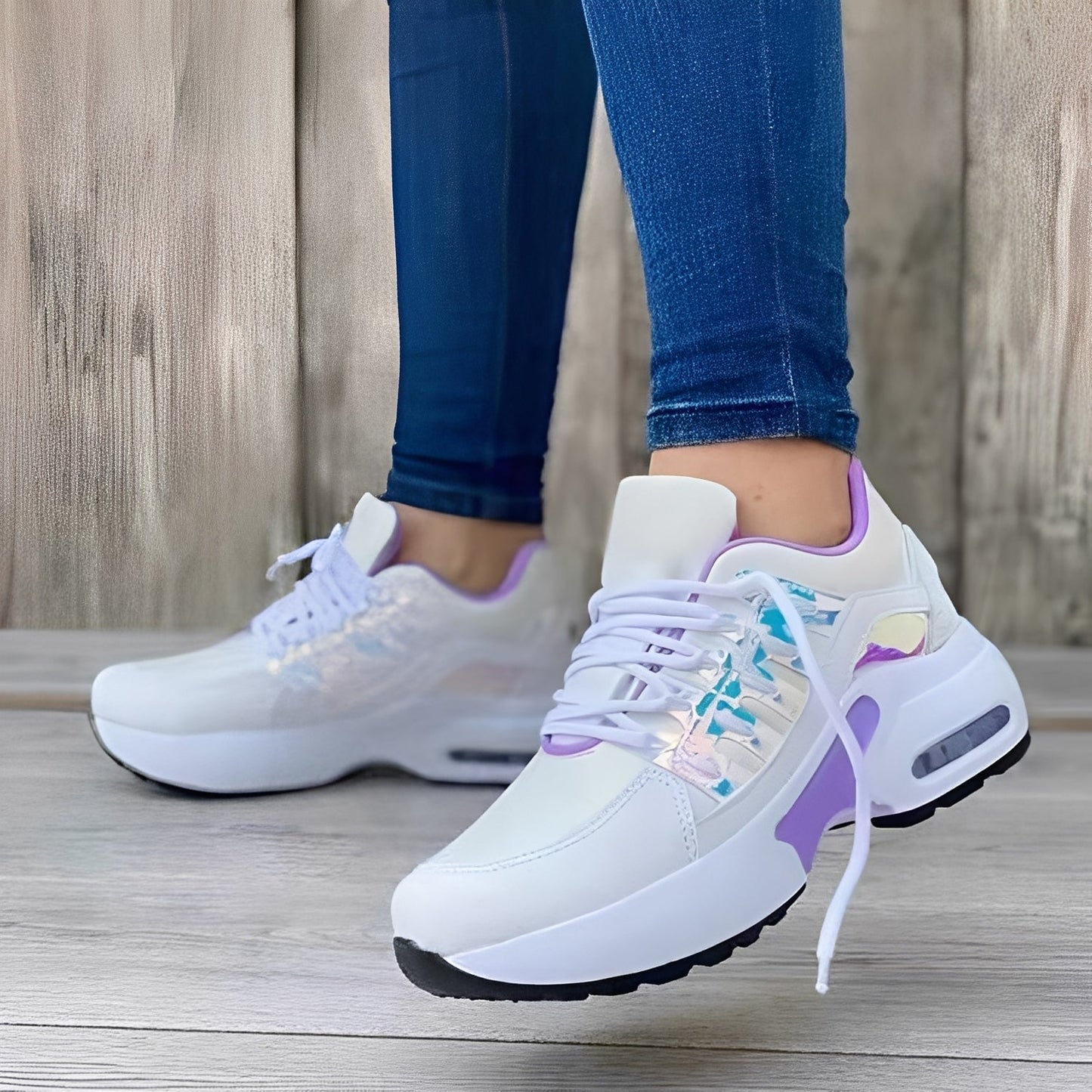 Sofía - Zapatillas de mujer deportivas con plataforma