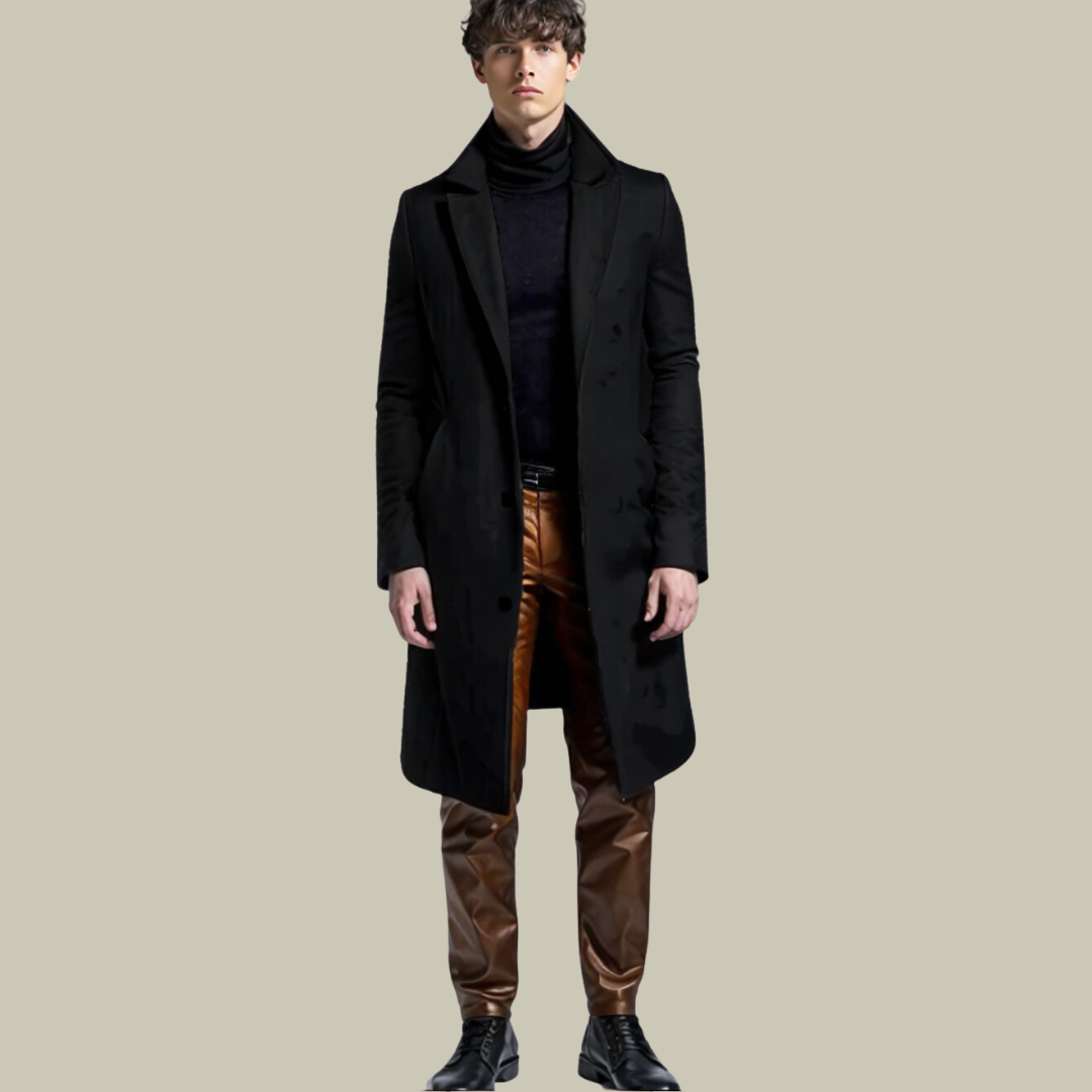 Leonardo – Abrigo largo de invierno para hombre