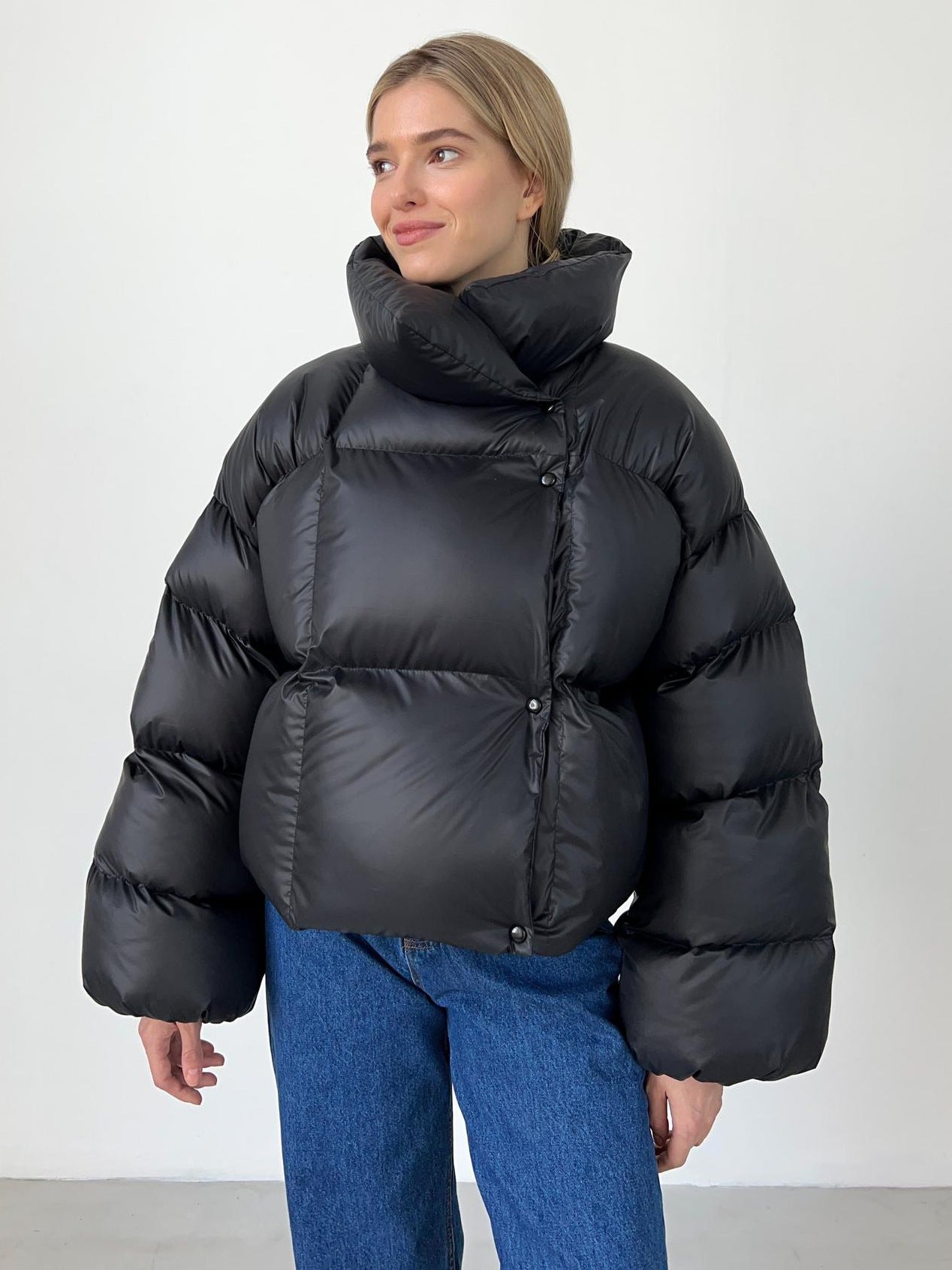 Claudia – Chaqueta acolchada oversize para mujer
