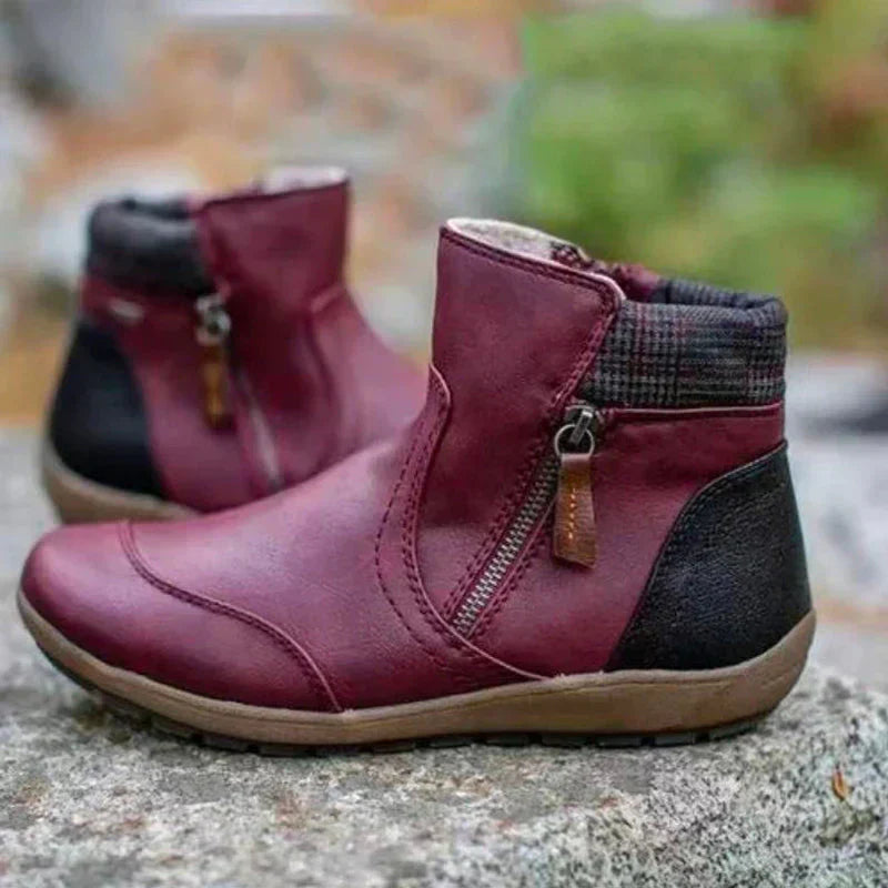 Sofía - Botines de mujer con cremallera lateral