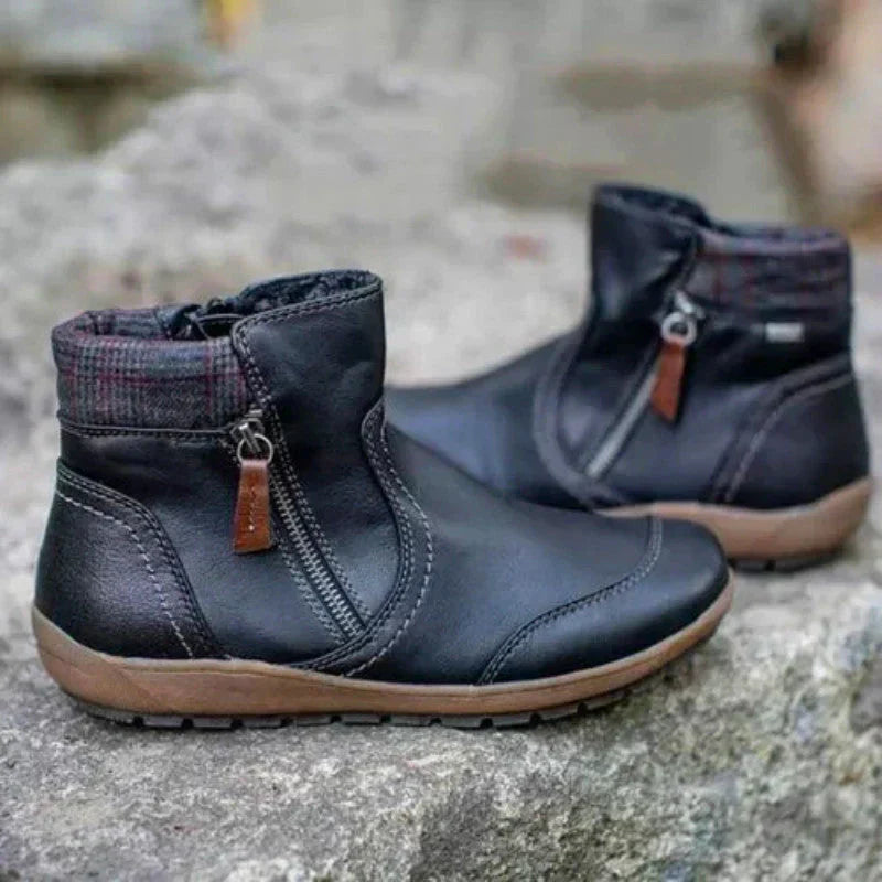 Sofía - Botines de mujer con cremallera lateral