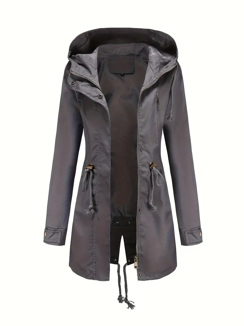 Sofia - Parka con capucha ajustable mujer
