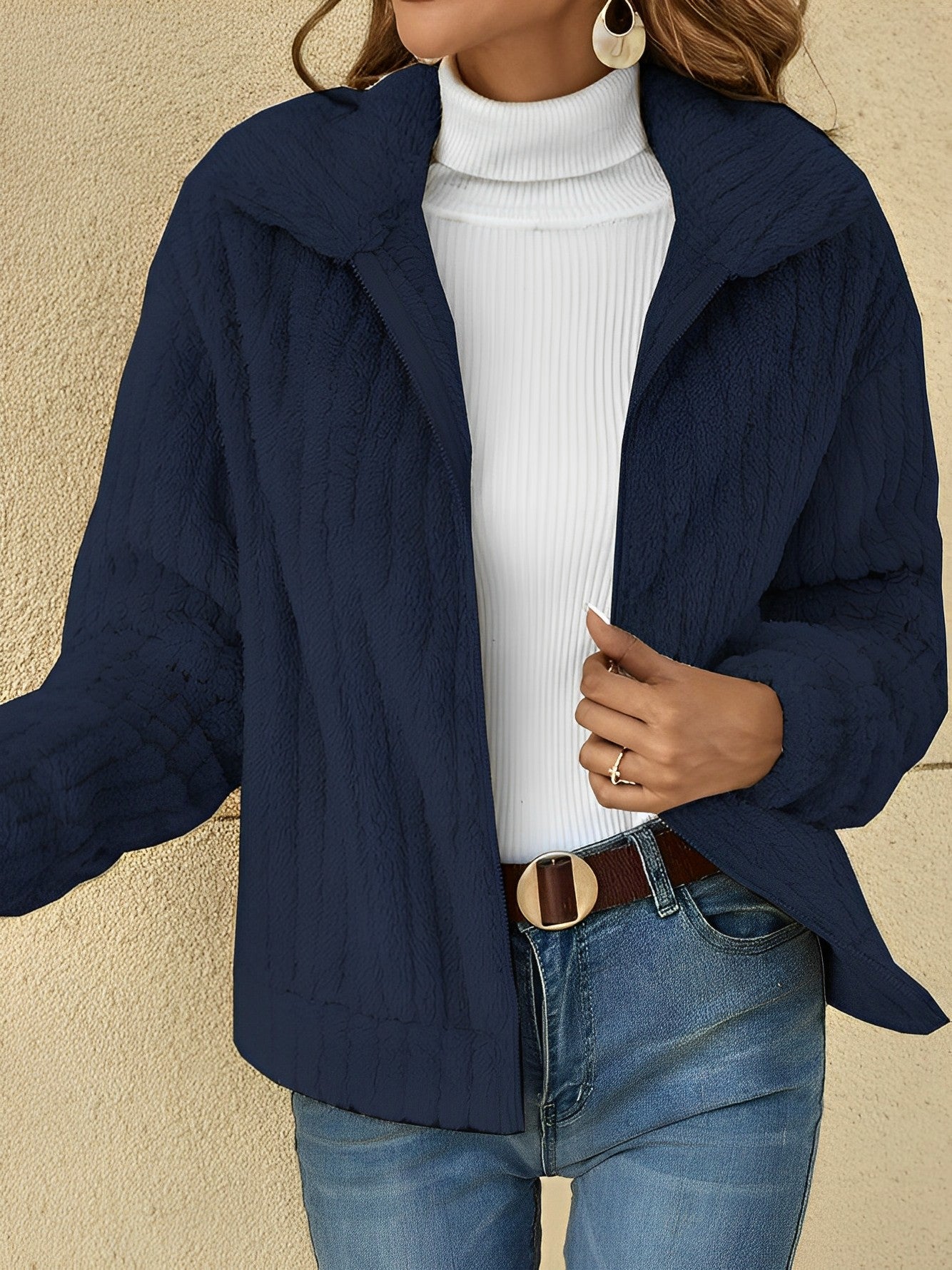 Dana – Cazadora Acolchada Teddy de Invierno