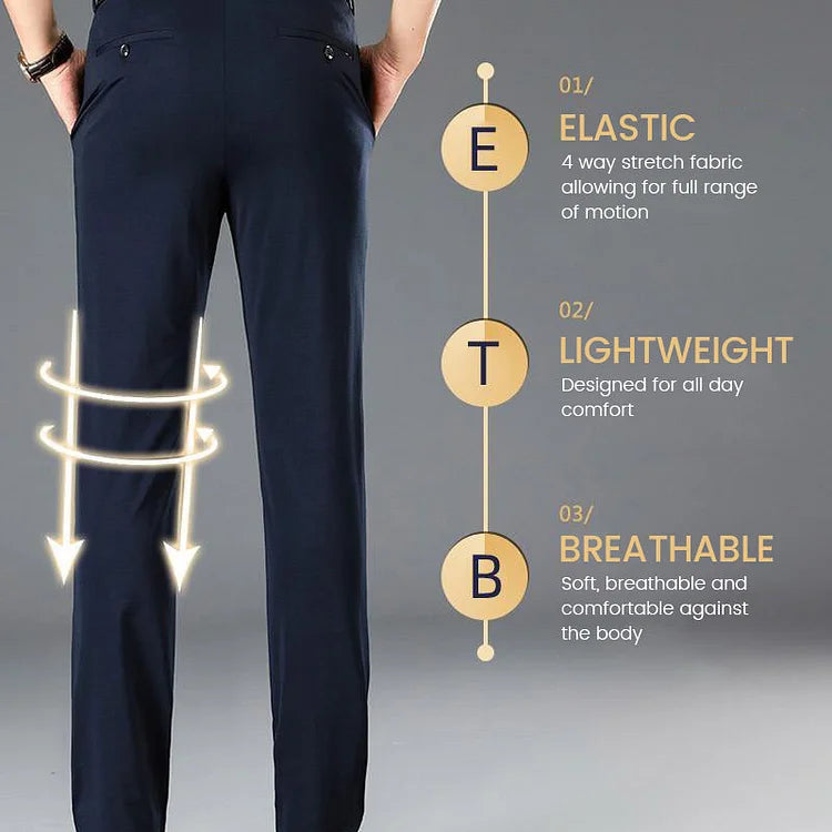Andrés - Pantalón de hombre de vestir corte slim fit