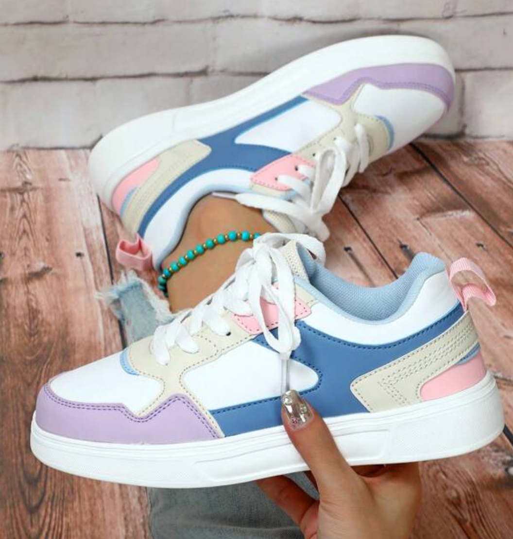 Aurora – Zapatillas urbanas multicolor para mujer