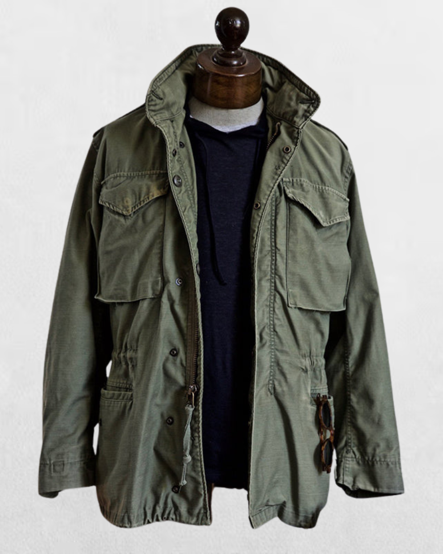 Hugo – Chaqueta de Hombre Estilo Militar con Bolsillos Funcionales