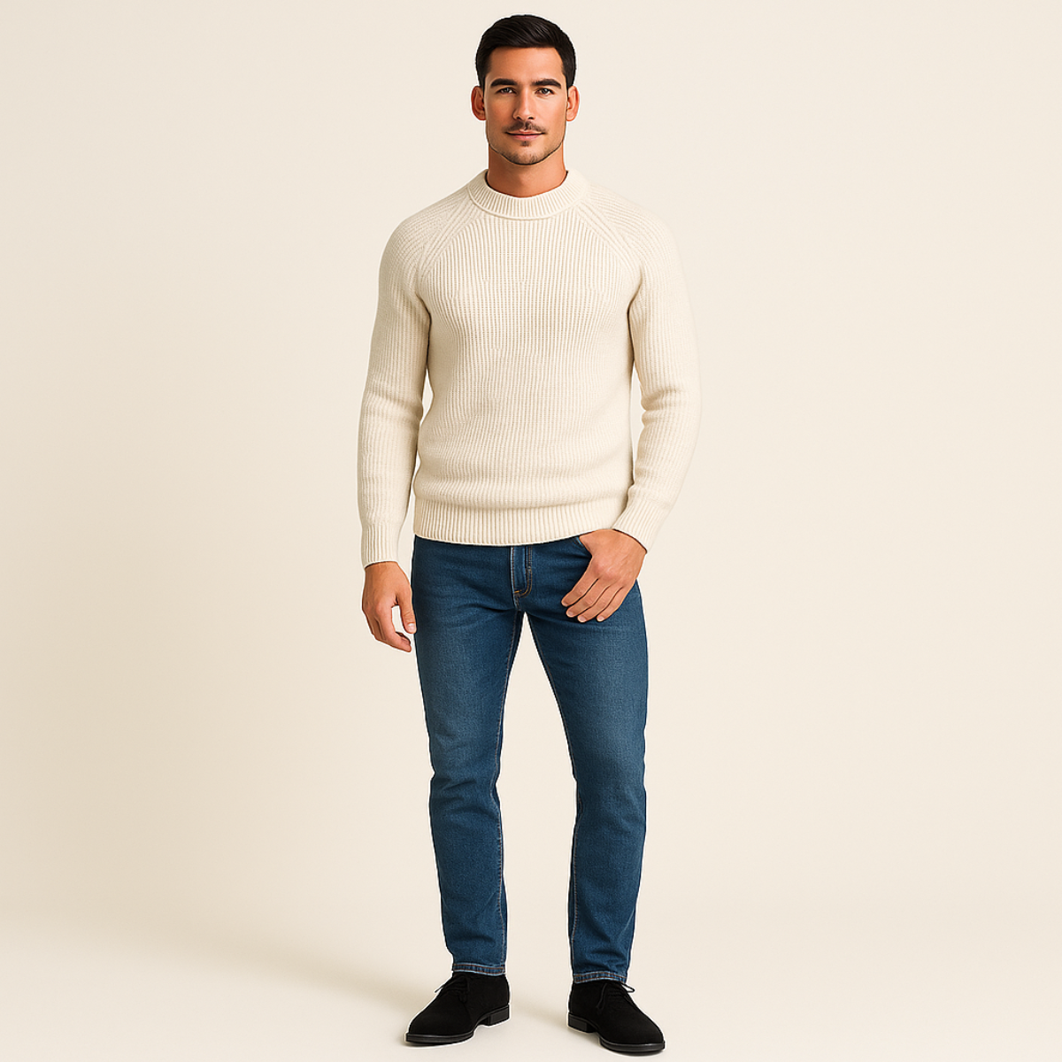 Iván – Jersey de punto grueso para hombre