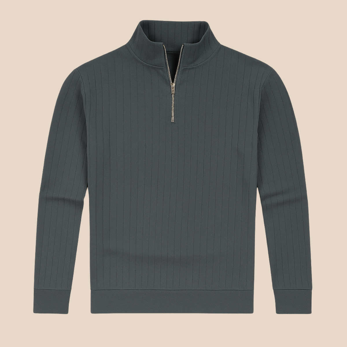 Lucas – Jersey de punto con cremallera para hombre