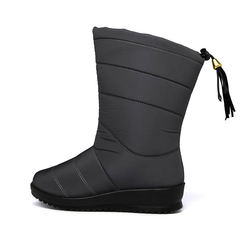 Elena – Botas acolchadas impermeables para mujer