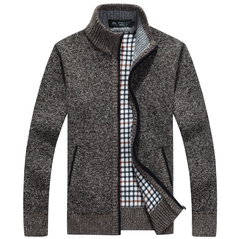 Martín – Chaqueta de punto con cremallera para hombre