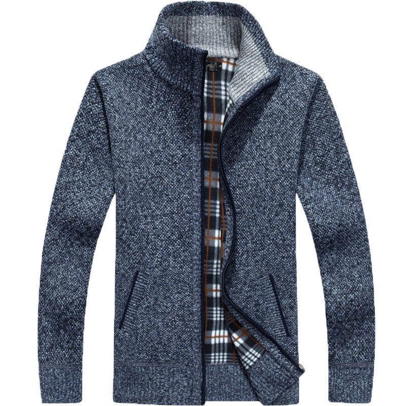 Martín – Chaqueta de punto con cremallera para hombre