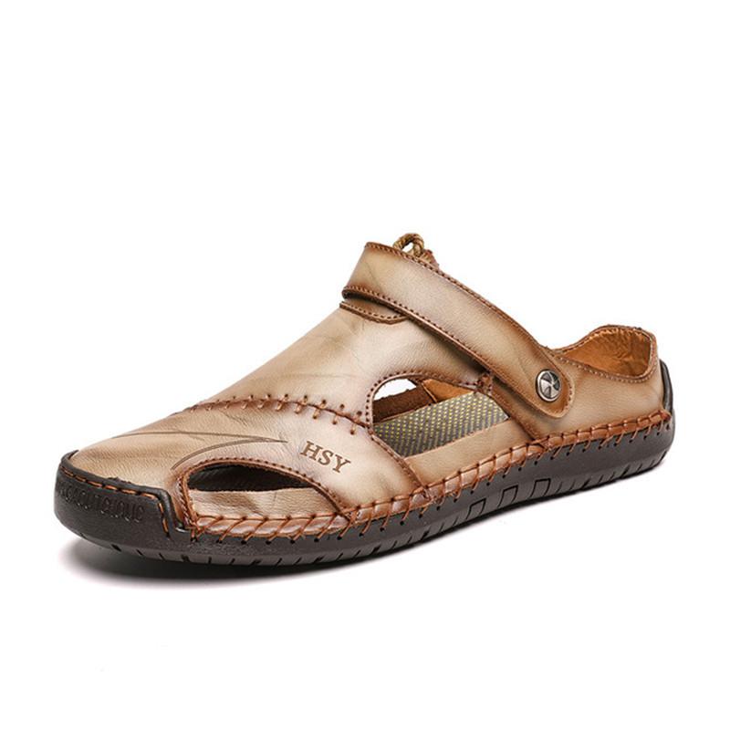 Julián - Zapatos de cuero transpirables con costuras artesanales hombre