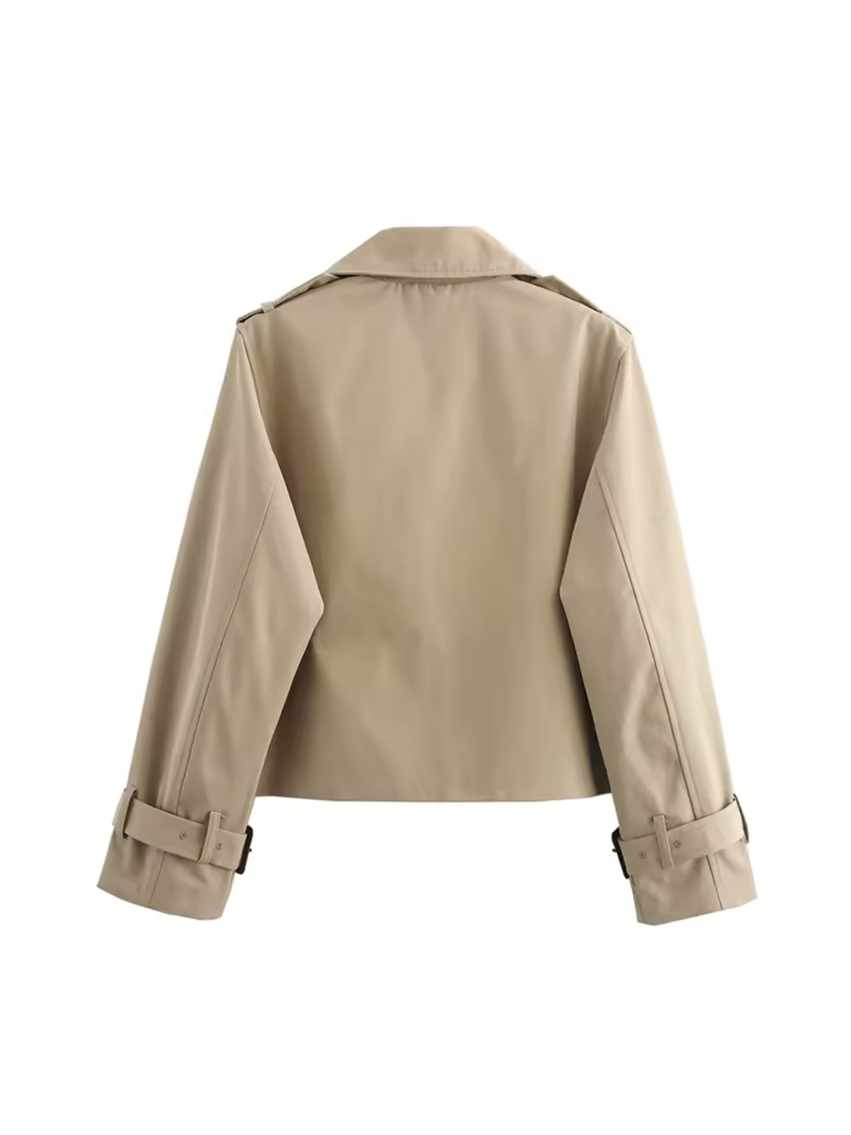 Isabelle - Chaqueta corta estilo trench mujer