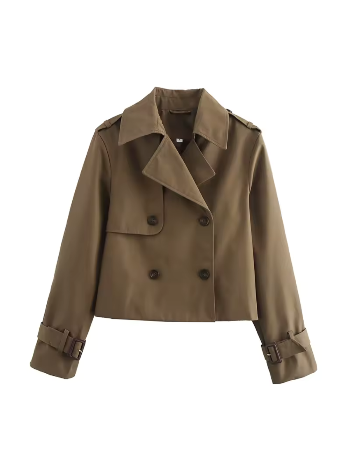 Isabelle - Chaqueta corta estilo trench mujer
