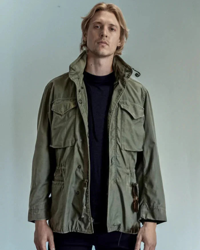 Hugo – Chaqueta de Hombre Estilo Militar con Bolsillos Funcionales